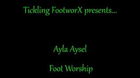 Ayla Aysel Foot Worship