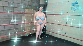 BBW Boxing Alice Mayflower Vs Bambi Brat - Girl Girl