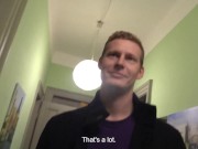 BIGSTR - Handsome Straight Guy Hustles For More Money In Exchange Of A Blowjob