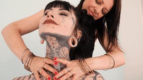 A long neck massage