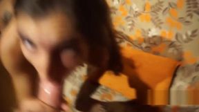 Deep Anal Sex with a Big Dick. Cum in My Ass. Ass to Deep Mouth