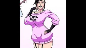 Goth Glow Up - Milf TG (Comic Dub)