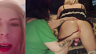 Lesbian Anal Sissy Milking & Fisting Polieana And Jessica Bloom