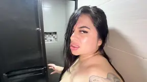 Mature MILF gets pounded in the bathroom