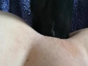 Short assfuck with my BBC Dildo