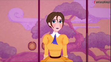 Jane Porter hot RED POV sex - Tarzan - Full & Pov version on Sheer & PTRN: Fantasyking3
