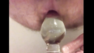 Assdrilla - Big Glass Butt Plug vol.1 (Anal Gaping) 2