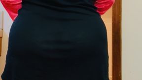 Gassy Giantess StepMommy MILF SeductiveGenX Wakes Up Bloated in See-Through Nightgown – Farting, Burping, Bondage Female Domination