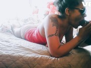 KOREAN FEMALE IN SHADES GIVE BIG DICK BBC A BLOW JOB FIRST TIME