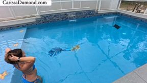 Carissa’s watch gets stuck in the pool drain will she survive?