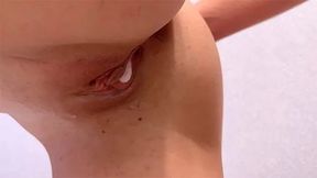 Closeup Creampie Cum Inside Pussy