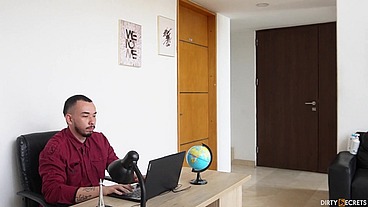 MY LOVER CATCHES ME WITH ANOTHER MAN AT THE OFFICE