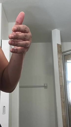 Huge Tits Lotion and Massage