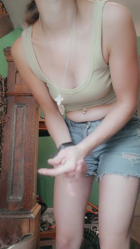 Interupted by Knock on Door