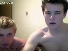 Two Young Gays Together On Cam