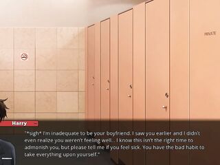A Promise Most good Left Unkept: The Girlfriend Got Caught By Her Boyfriend Sucking Penis In Boy Lavatory