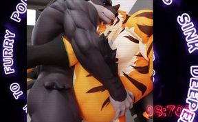 Furry Yiff PMV Trainer Destroys Goon Hole