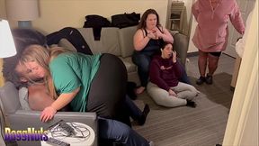 BBWs and BBC: Brunette and Blonde BBWs with BBC - Part 1