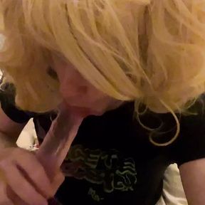 Sissy slut sucking Lexi Avalon