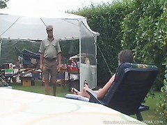 Grey-Haired Granny Sofie Gets A Double Dipping Of Big Cock