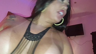 OnlymayaTx - My first Threesome with the beautiful Trans Samilly. Maya and Luca POV adventure.