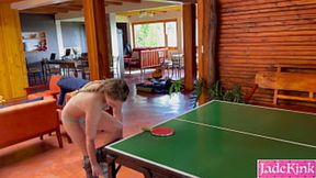 Naughty&#x1F608; Holiday Bash: Cousin Flicks Off Flair at Ping Pong Sesh