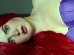 Petite amateur redheaded teen pisses and sucks cock