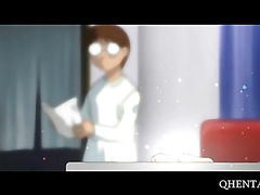 Hentai teens turn each other on and fuck