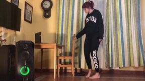 Stretching. Show-hide Belly