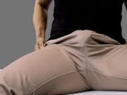 Grab My Dick And Yank Around My Tight Pants