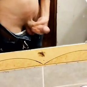 Masturbating in Front of the Mirror