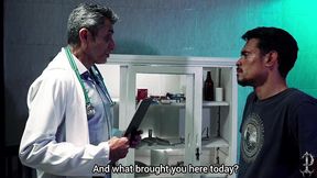 pocket - doctor takes advantage of well-endowed patients during exam! profanus consulting room - the movie (ful for subscribers only)