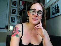 Solo ladyboy masturbation