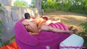 I suck his cock and ride it for a long, filthy time