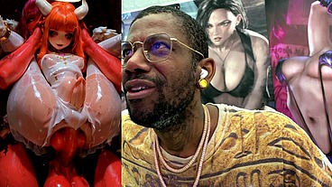 Petite Short Stack Ginger Angel Transgender Girl Getting Ass Fucked By Demon Cock, AI Generated