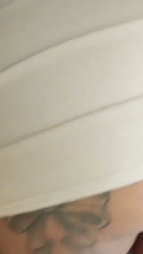 Stepmom with big tits was fucked while she was stuck in the washer   Clip 1