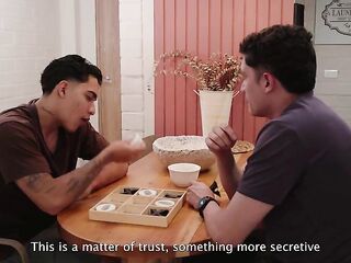 The cuckold wishes to watch his wife with a stud who has a larger penis, and his superlatively good ally fits the bill
