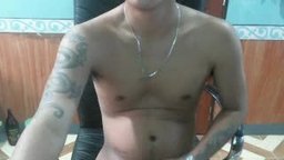 Latino Typing then Jerking Off
