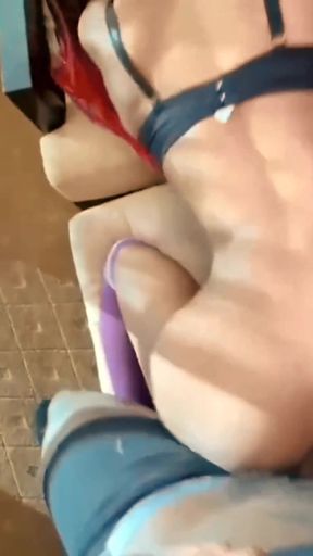 Fucking MY Ebony Stepsister  FIRST THING IN THE MORNING On Her First Trip To Vegas   Clip 1