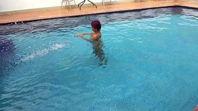 on vacation doing things with my step-nephew