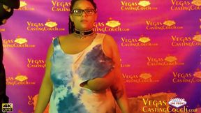 Bound Ebony HUGE Tits Shocked Gagged Ass Wrecked BDSM Casting POV