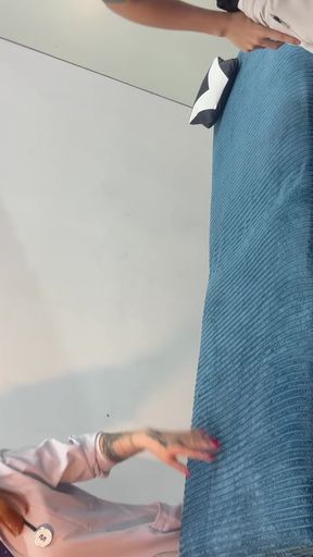 Redhead Physiotherapist Let Me Cum on My Face Because I Was on Pms