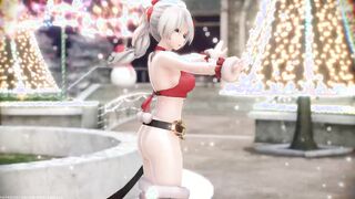 【MMD R-teenagers SEX DANCE】HAKU HOTTIE CHRISTMAS IRRESISTIBLE YUMMY BOOTY MARINE DREAM [BY] Orion DobleDosis