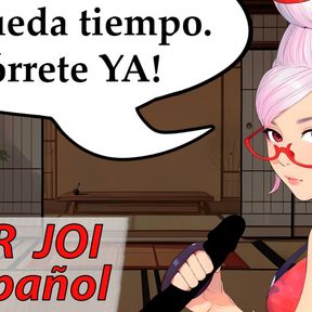 Spanish JOI Hentai. Masturbate to get the demon out. Dandadan Spanish voice.