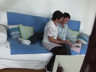 Lustful Mature Lady Gets a Creampie