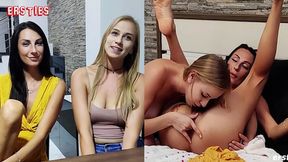 Sirena takes Alison G's tight ass&#x1F351; from the back