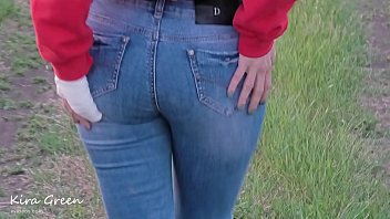 Amateur wife gives deepthroat POV blowjob outdoors