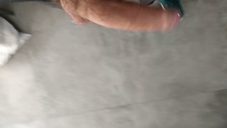 Horny Pig Pisses in a Cup and then Jerks off and Cums in the Piss