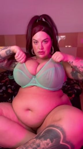 Goon Over Your Fat Goddess Girlfriend Fantasy and Her Big Belly and Tits