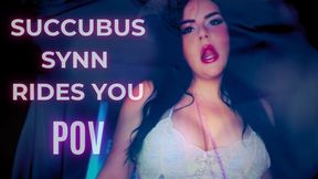 Succubus Synn Rides You (POV style) Next To Your Girlfriend